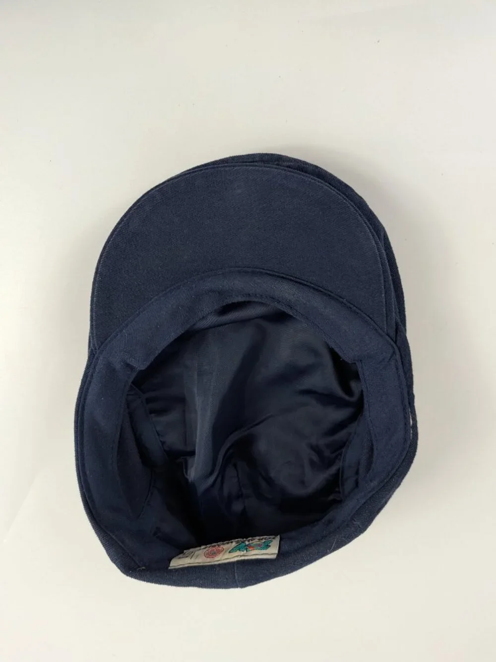 Vintage Top Of The World University of Michigan Newsboy Cabbie Hat Taiwan Sz M/L